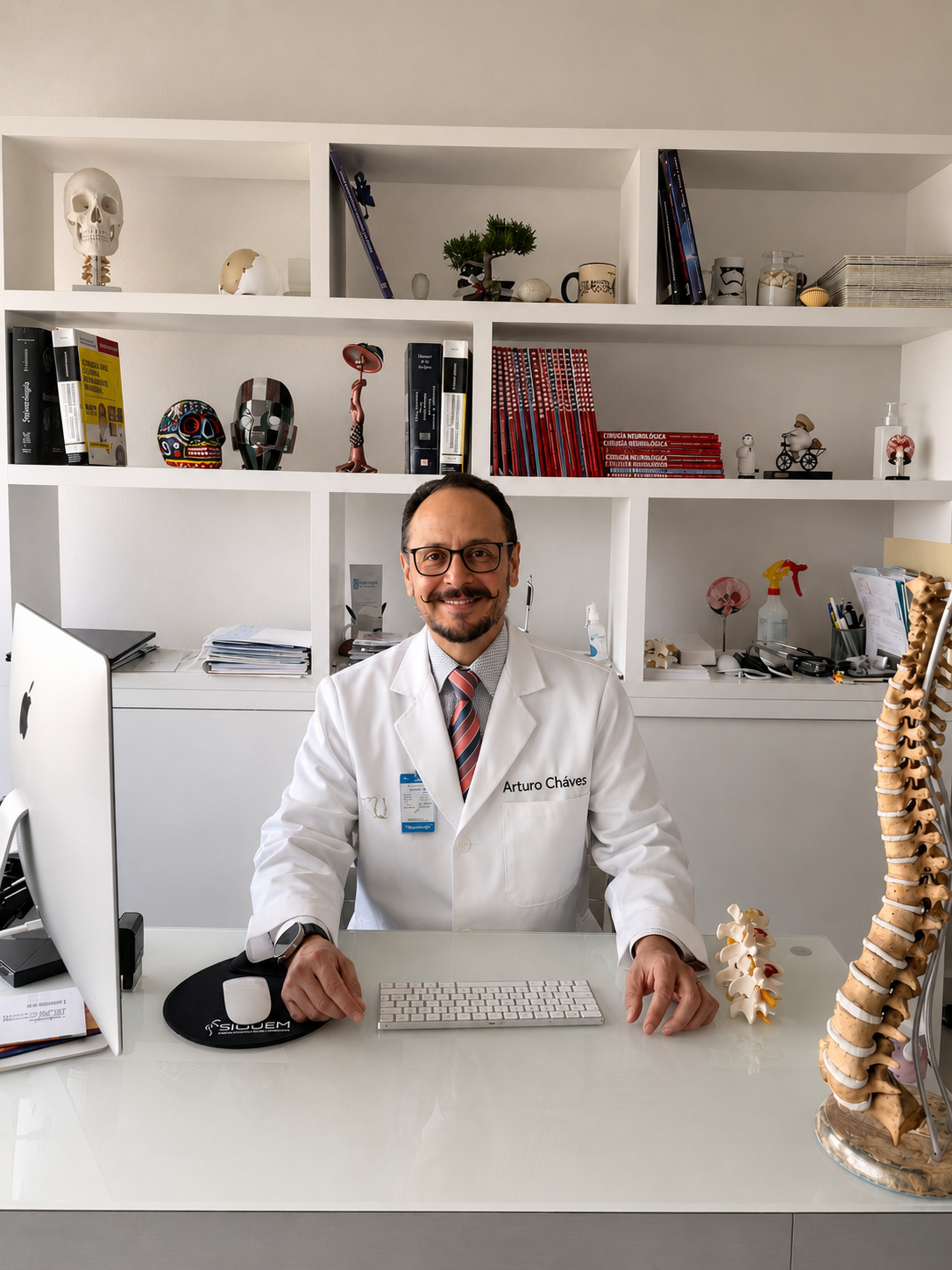 Fotografía del Dr. Chávez Zamora